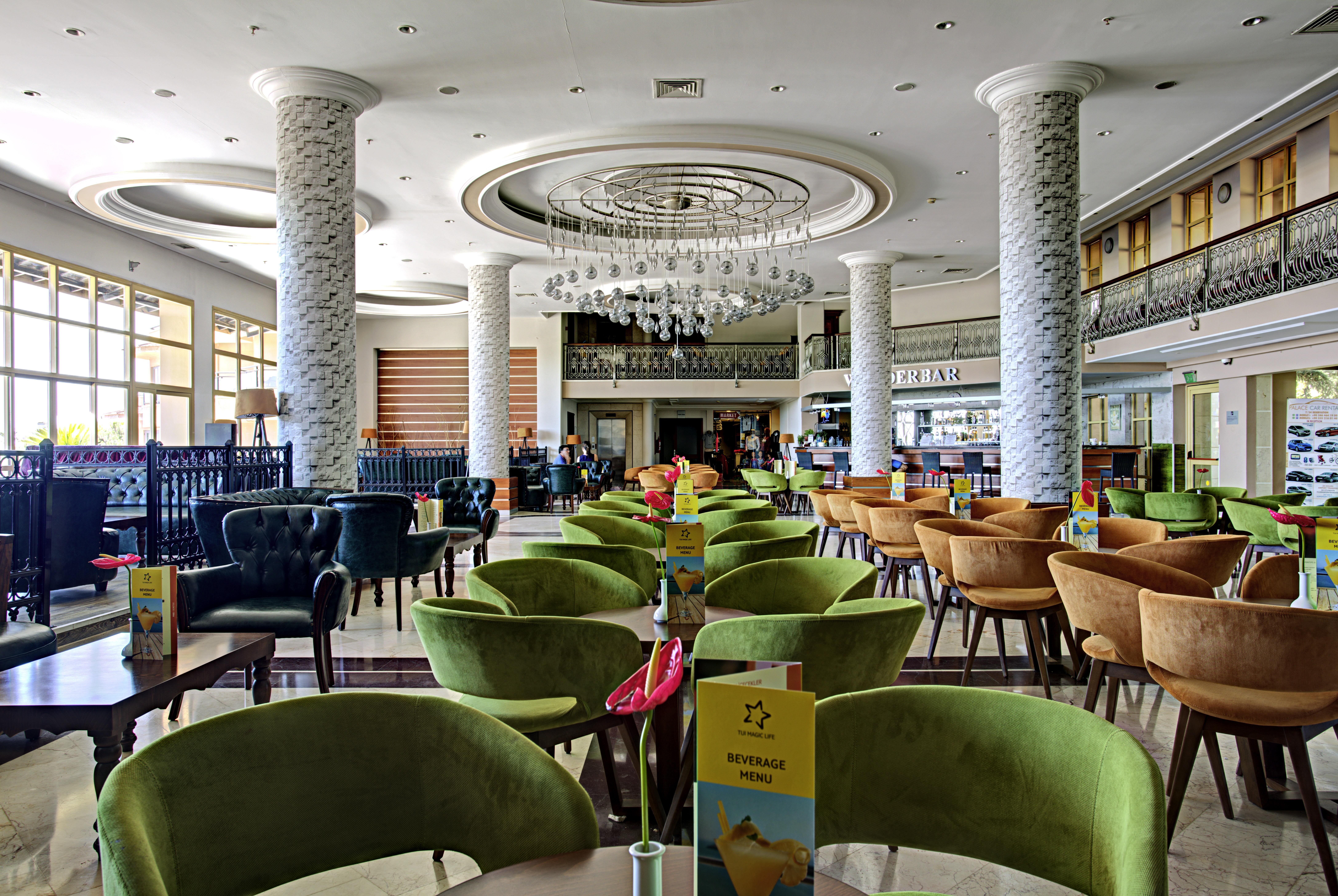 아쿠아월드 베렉 호텔 안탈리아 외부 사진 The lobby of the hotel