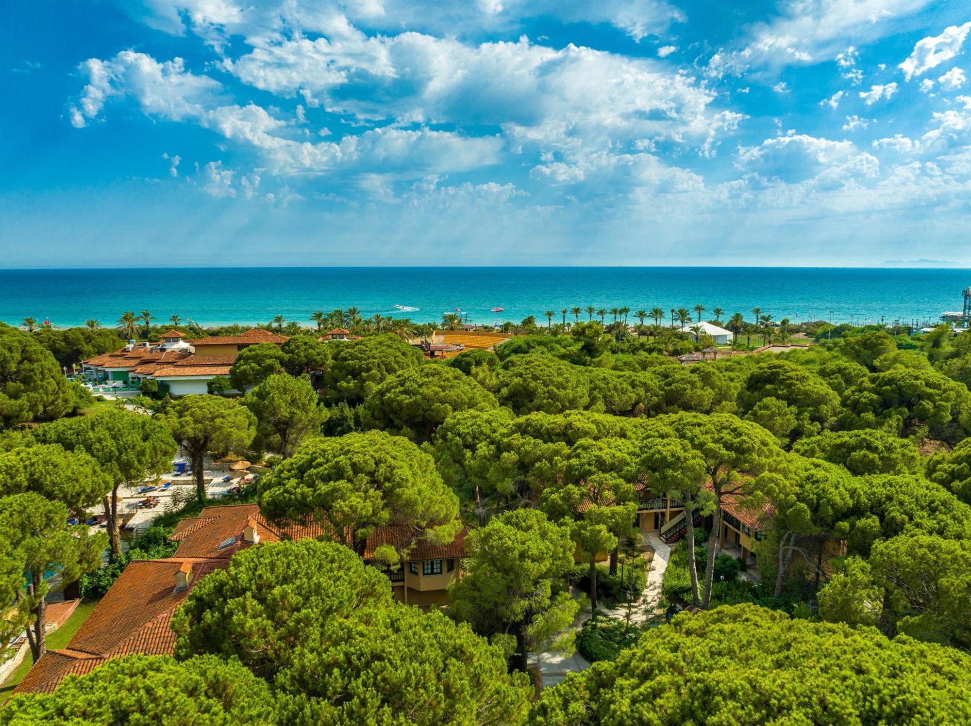 아쿠아월드 베렉 호텔 안탈리아 외부 사진 View of the Mediterranean Sea from the top of the Torre del Tio Pepe